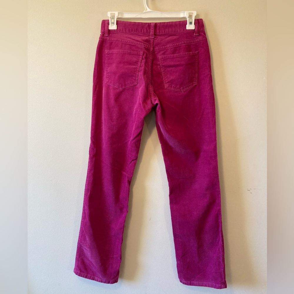 Fuchsia Corduroys From Talbots. Size 4p - image 2